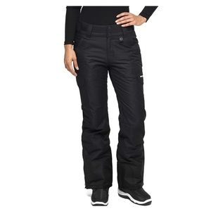 Womens Black ARCTIX SNOW CARGO PANTS